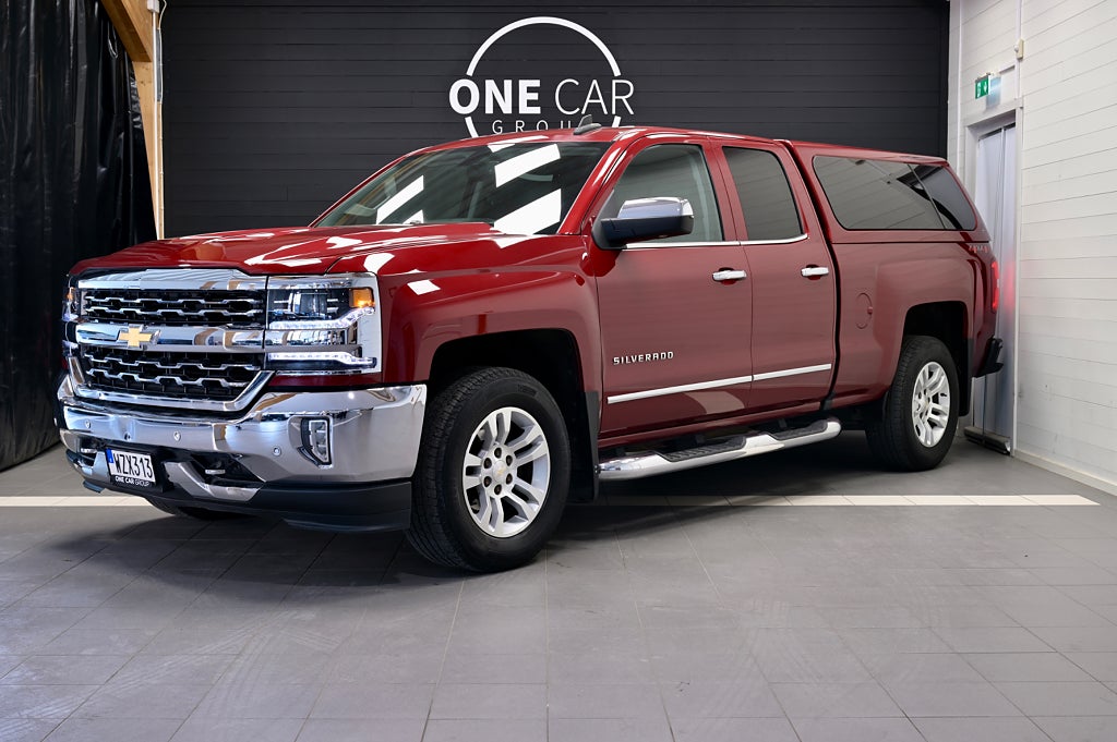 Chevrolet Silverado 6.2 V8 E85 4WD Långa Flaket Kåpa Nybesiktigad 426hk