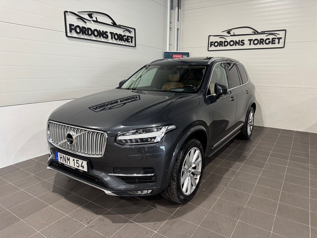 Volvo XC90 7-Sits D5 AWD Inscription|PANO|360Kamra|B&W|Se spec