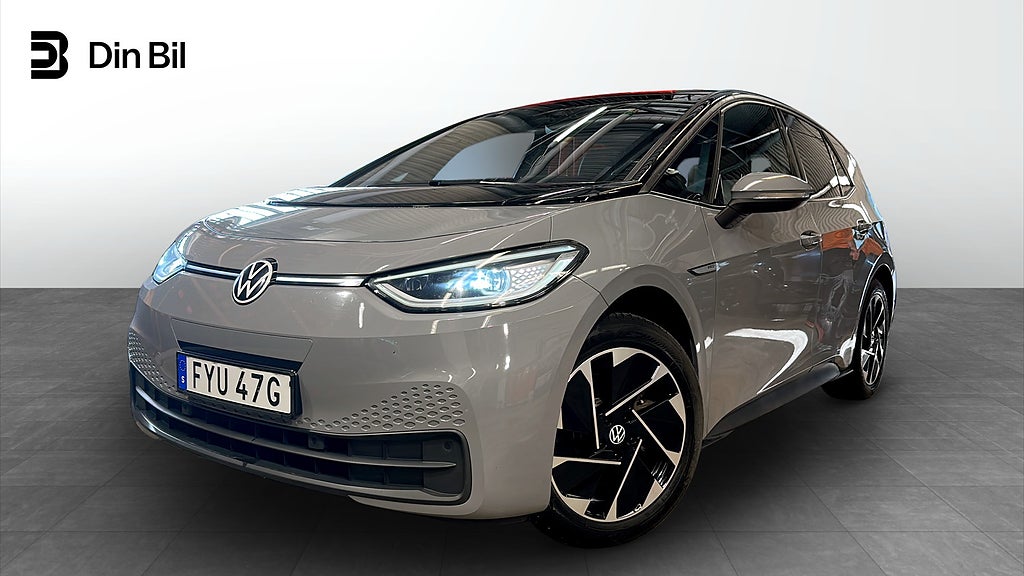 Volkswagen ID.3 PRO Performance Style 204hk Panorama