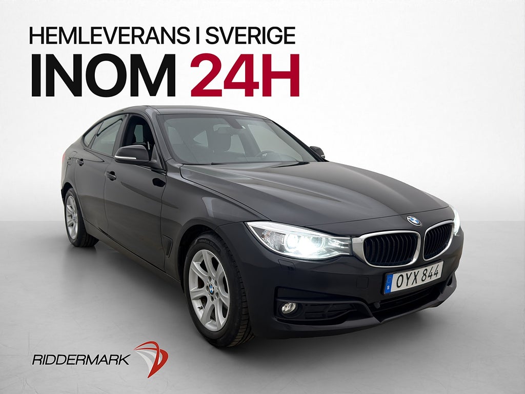 BMW 320 d GT 190hk xDrive Sensorer 2 Brukare 0,45l/mil