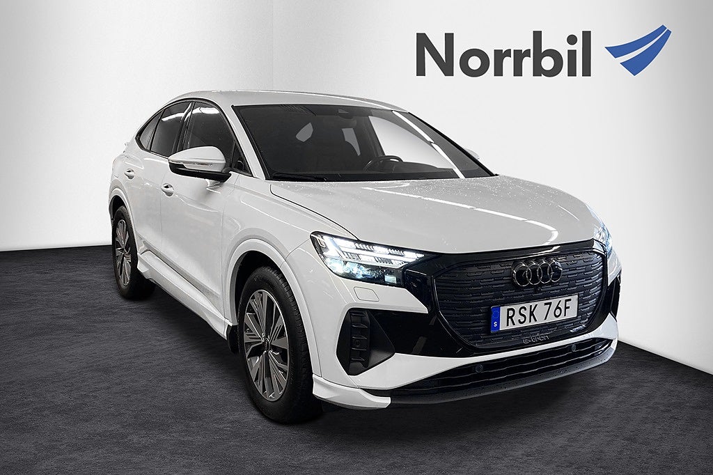 Audi Q4 Sportback e-tron 204HK Advanced, Matrix, Sonos, Rattvärme