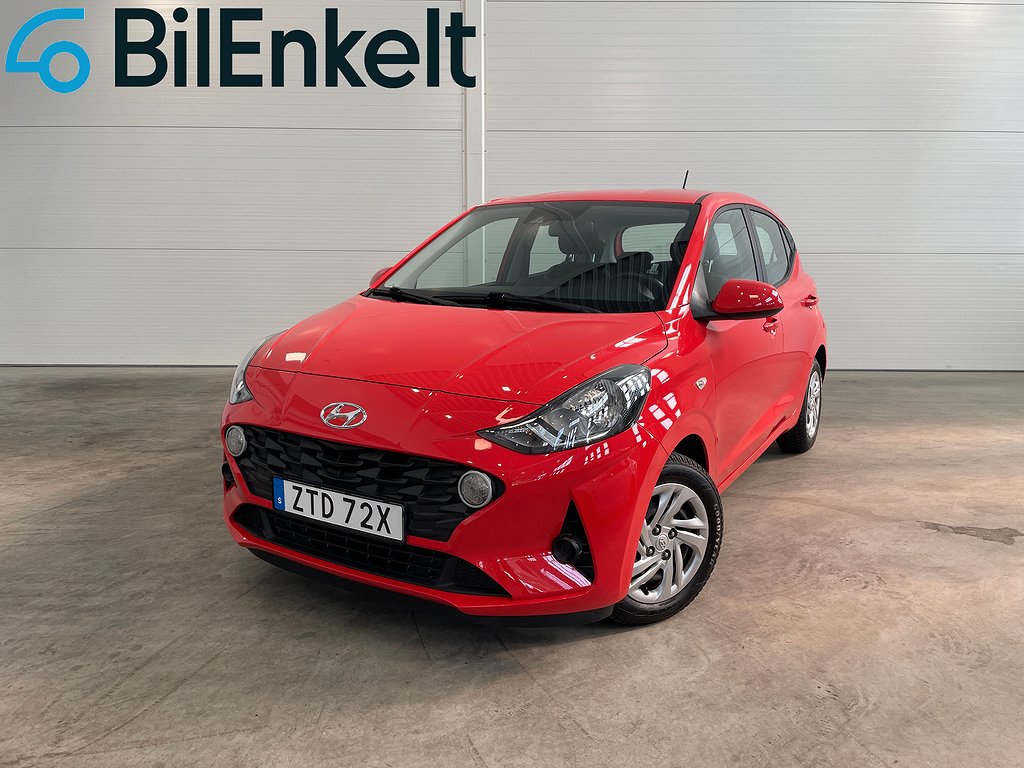 Hyundai i10 1.0 Blue Essential Rattvärme CarPlay 67hk 2021