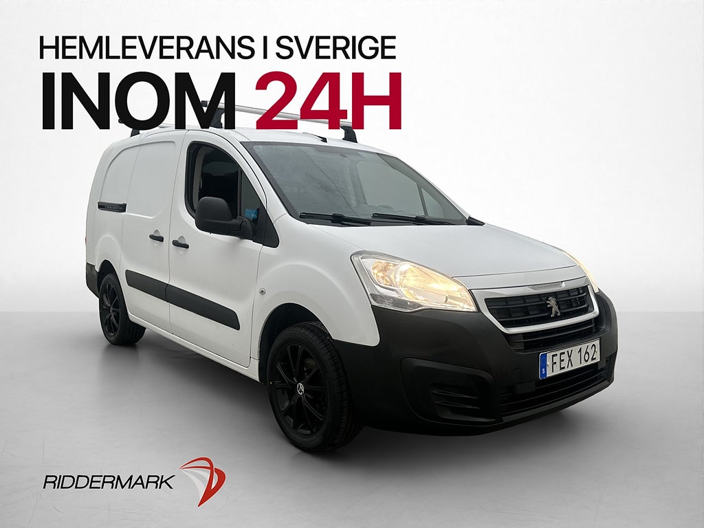 Peugeot Partner L2 99hk Värmare PDC Drag Takräcke 0.42L/Mil