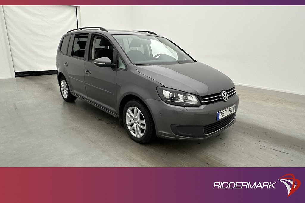 Volkswagen Touran 1.6 TDI 105hk Värm Kamera Drag 0,45L/mil