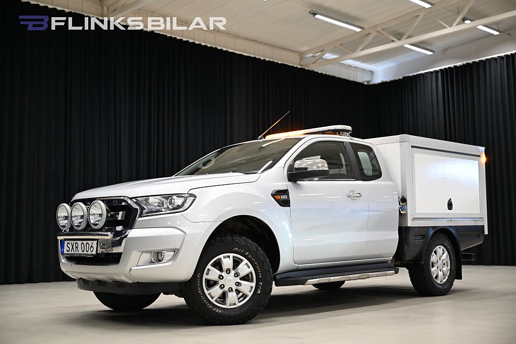 Ford ranger 2.2 TDCi 160HK Automat|Kåpa|V-Inredd|Drag|Värmare|Moms