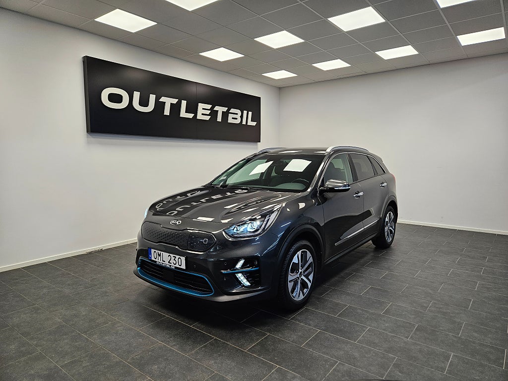 Kia E-Niro e- 64 kWh Advance Plus 2 EX GLS Läder Navi Backkamera 