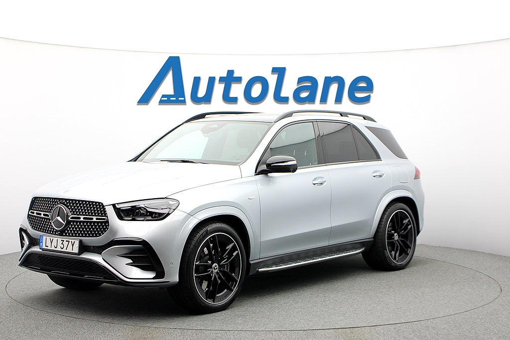 Mercedes-Benz GLE 350 de 4M AMG, 22", Panorama, 360°, Drag, MOMS 333hk
