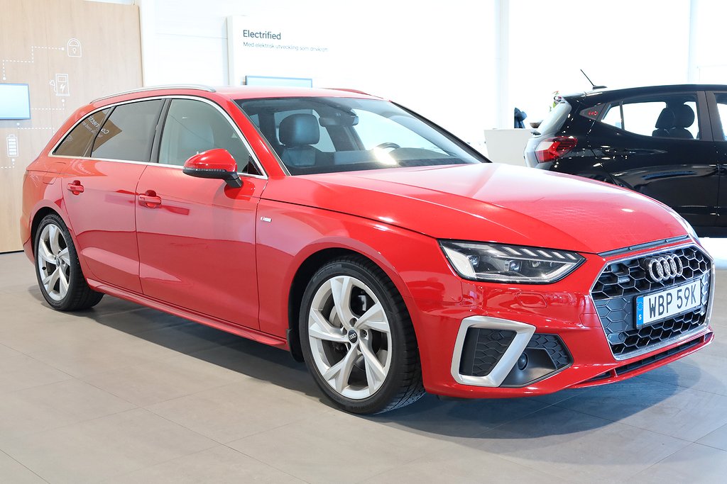 Audi A4 Avant 40 TFSI Quattro S Tronic S Line Värme Drag 2021