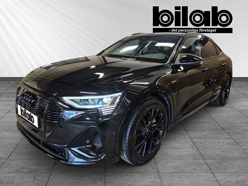 Audi E-Tron Sportback 55 S-line Black edition *mkt utrustning*