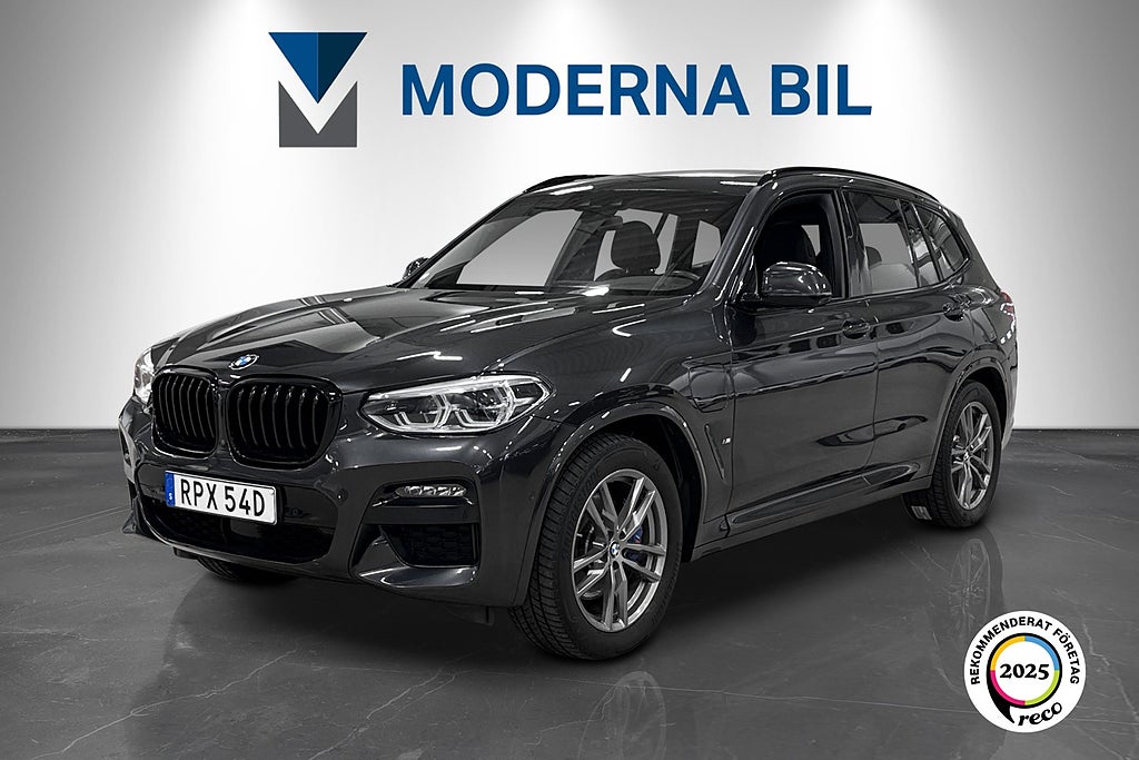 BMW X3 xDrive30e 292hk M Sport Pano Drag H/K Nyservad Moms