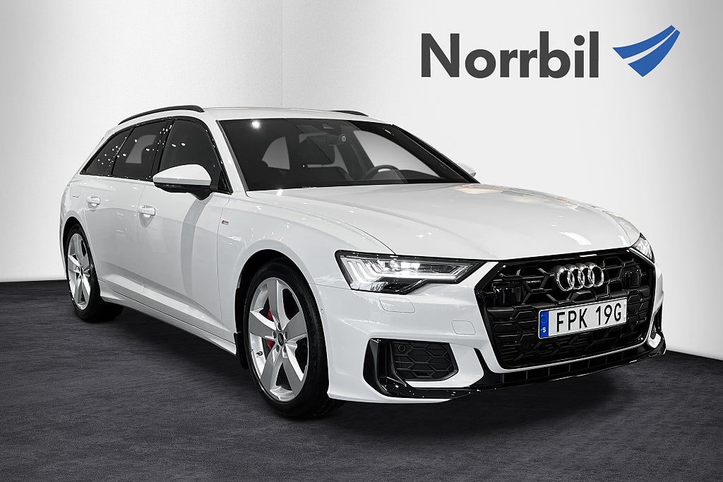 Audi A6 Avant 55 TFSI e 367HK S-line, HD-Matrix, Rattvärme