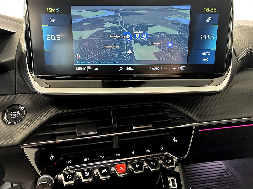 Bild på Peugeot e-208 GT 50kWh 136hk Aut B-KAMERA CARPLAY 