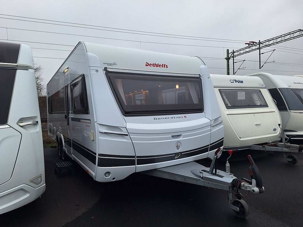 Dethleffs Beduin G Scand 655 RE Långbädd, Nytt Tält, Mover
