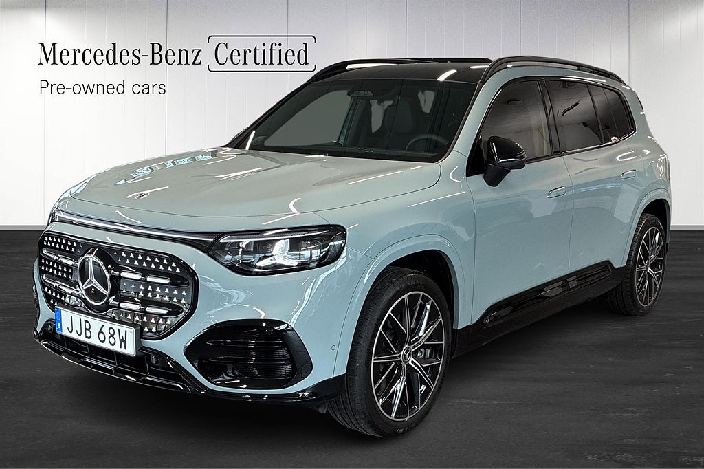 Mercedes-Benz GLB 350 4M EQ 7-Sits AMG Pano HUD Drag Burmester Superscree