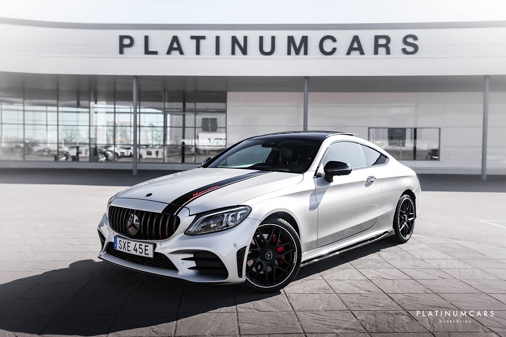 Mercedes-Benz C 300 d 4M AMG Coupé 245hk / Night / Pano / Burmes