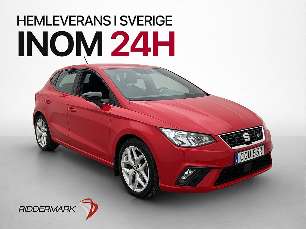 Seat Ibiza 1.0 TSI 110hk FR Apple Carplay