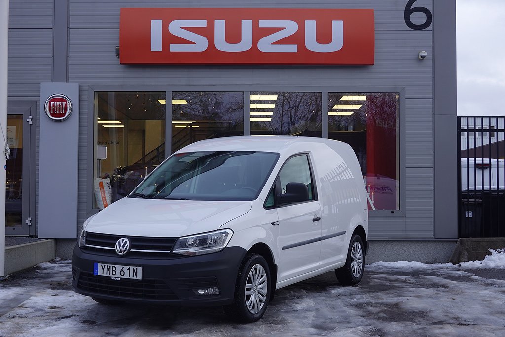 Volkswagen Caddy Skåpbil 2.0 TDI D-VÄRM FJÄRR | DRAG | PDC |