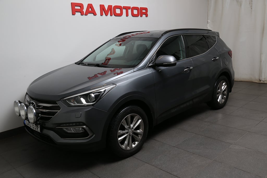 Hyundai Santa Fe 2,2 CRDi 200hk Premium AWD Aut Motorv Dragkrok 2017