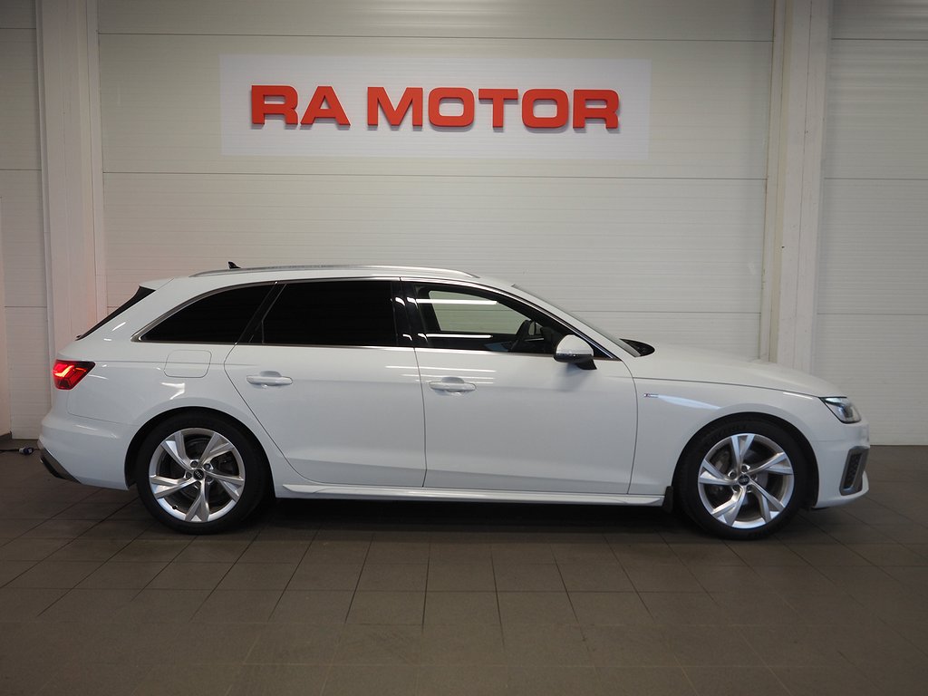 Audi A4 Avant 40 TFSI 204hk Q S-Line |Cockpit|Drag|Värmare| 2021