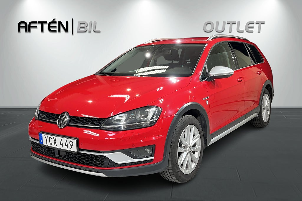 Volkswagen Golf Alltrack TSI 180 DSG6 4Motion Dragkrok|P-värmare|Pluspaket
