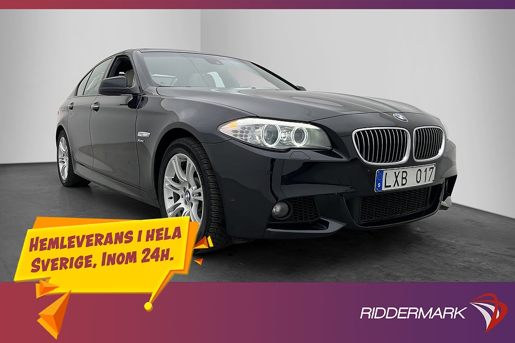 BMW 530 d xDrive M Sport Värmare Tacklucka Läder Kamera Navi