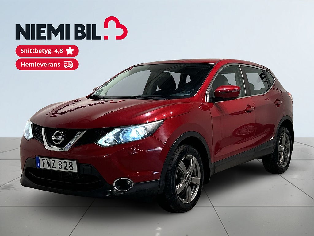Nissan Qashqai 1.2 Automat Backkamera Drag Mvärm Kamkedja S/V-hjul