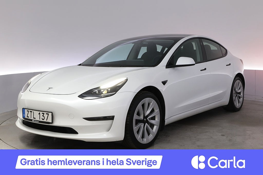 Tesla Model 3 Long Range AWD Refresh Autopilot 19" Pano