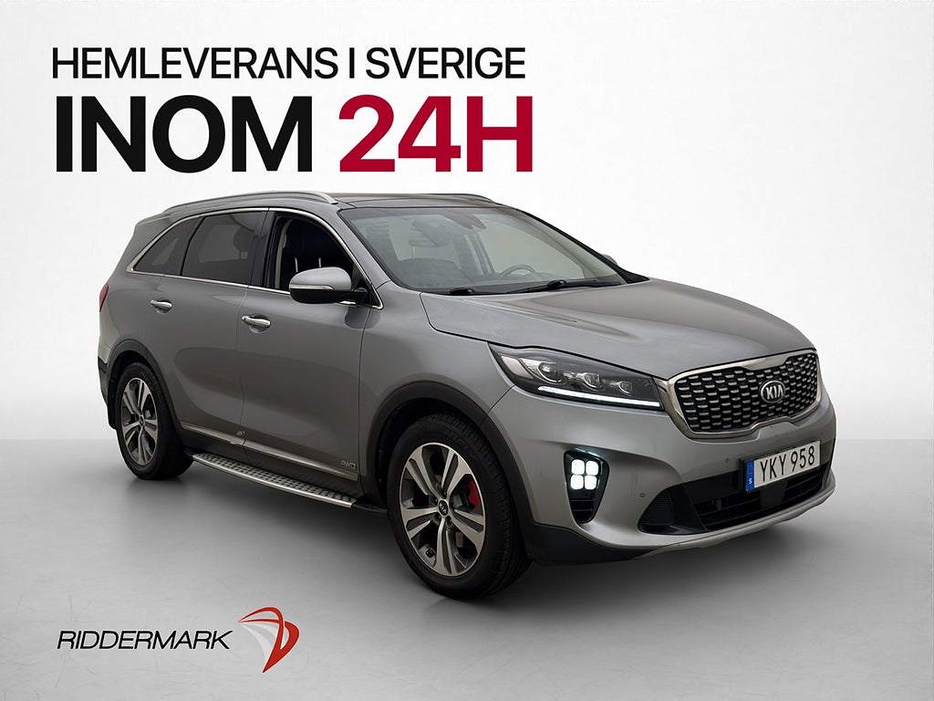 Kia Sorento 2.2 AWD 7-Sits GT-Line Pano H/K Drag 200hk
