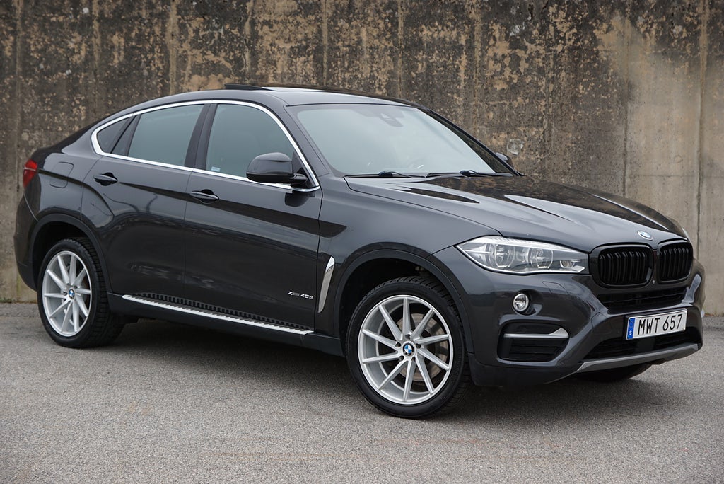 BMW X6 40d xDrive 313hk|Taklucka|H&K|360°|Drag|HuD|SE SPEC|