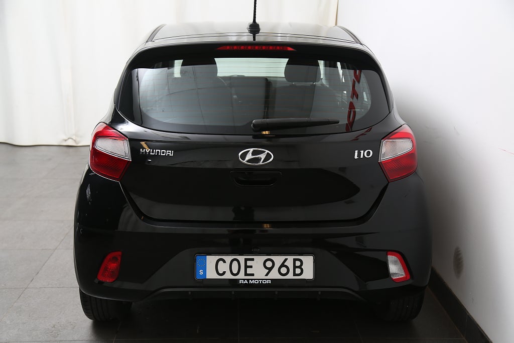Hyundai i10 1,0 blue 67hk Essential Automat Kamera 1ägare Motorv 2021