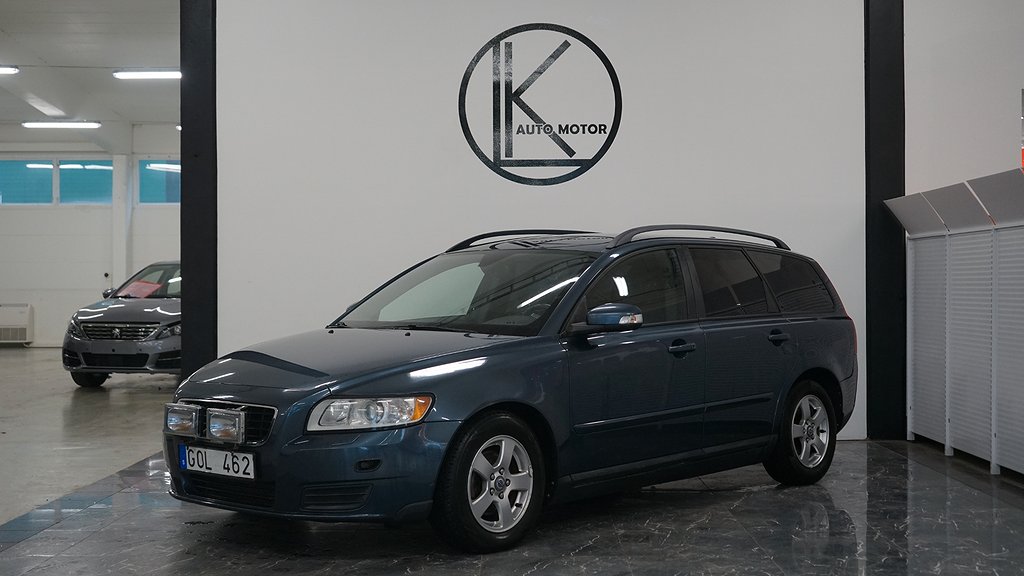 Volvo V50 1.6 D Kinetic/Farthållare/Dragkrok/M+Kupévärmare