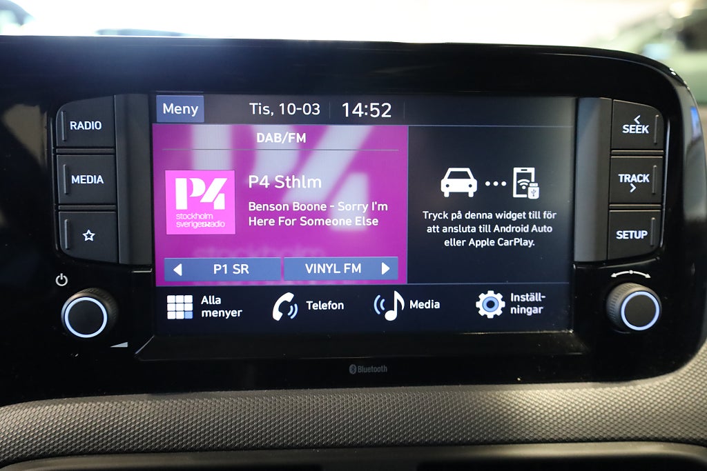 Hyundai i10 1.0 blue Essential CarPlay Leasbar Rattvärme 2023