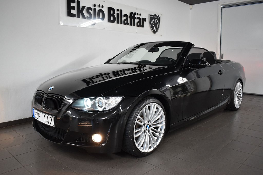 BMW 335i Cab Convertible Steptronic Comfort M Sport Sv-Såld