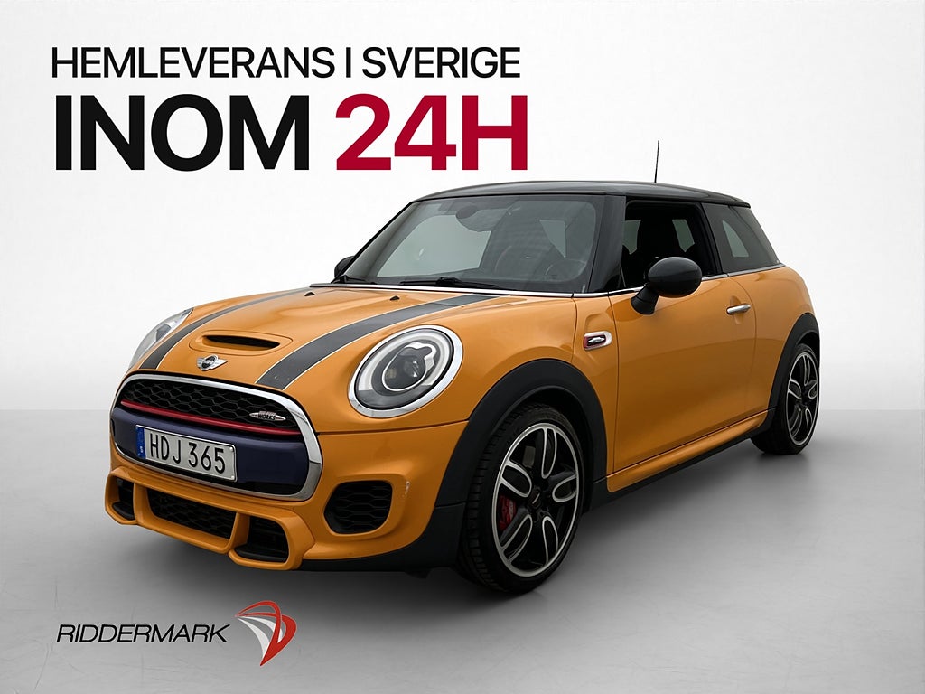 MINI John Cooper Works 231hk H/K CarbonBlack Läder Navi