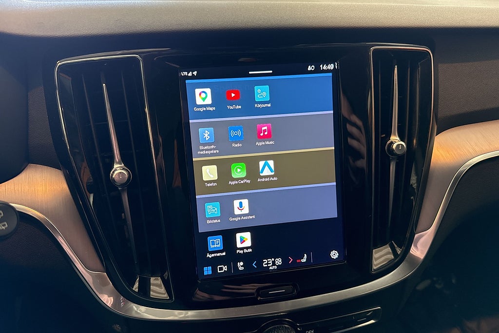 Volvo V60 Recharge T6 AWD Aut Core Edition Kamera Voc Värmare Dra miniatyr 10