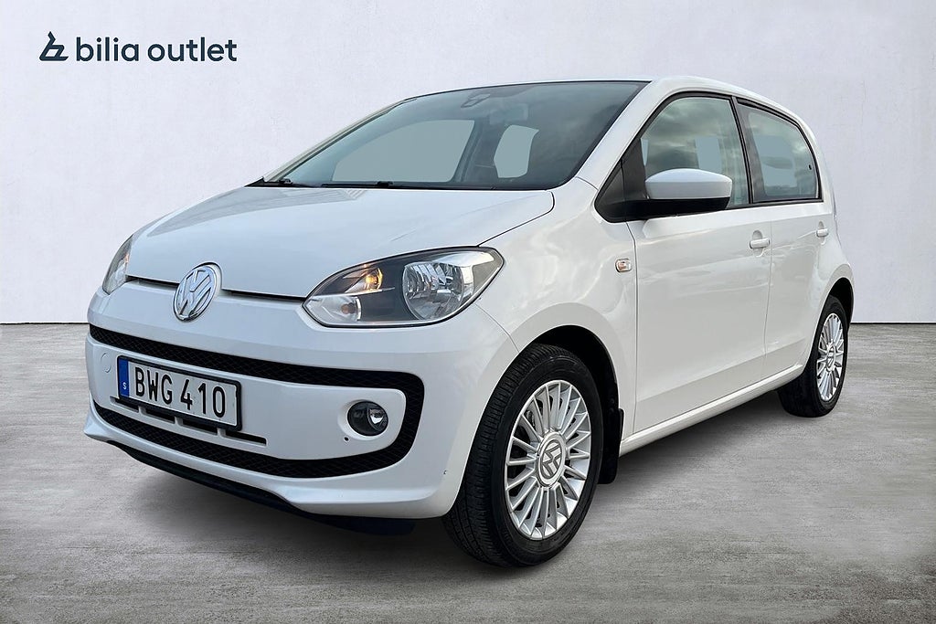 Volkswagen UP! 1.0 MPI High up! 75hk / Navi Sensorer Garmin Lågmilad