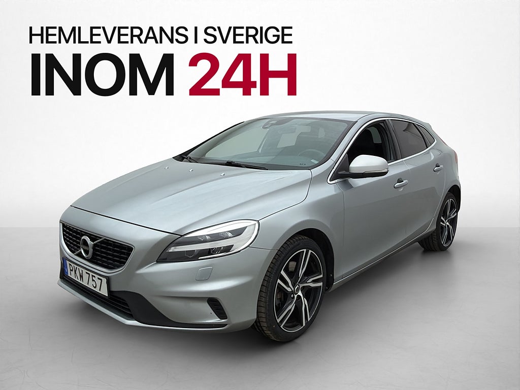 Volvo V40 D3 150hk R-Design D-Värm Kamera Elstol GPS Keyless
