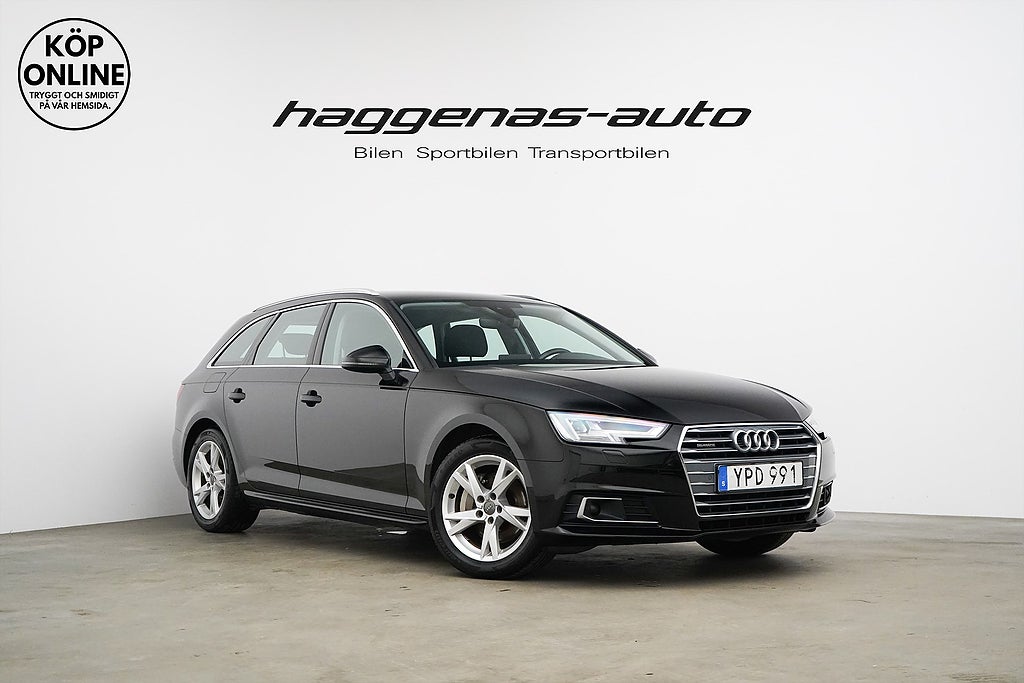 Audi A4 2.0 TDI Quattro / 190hk / Värmare / PDC