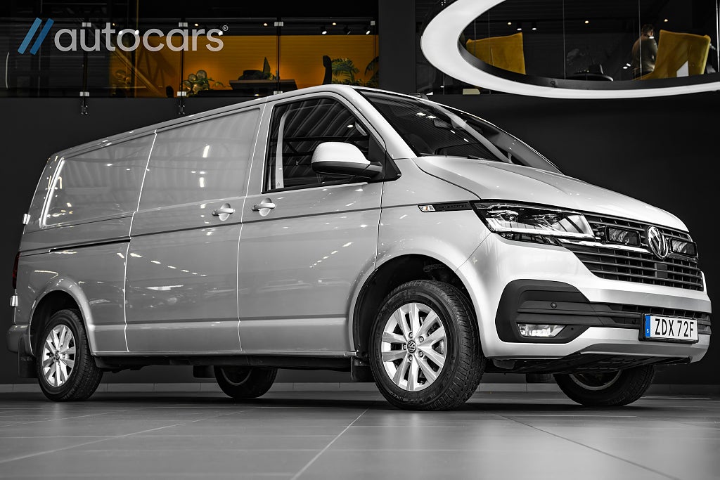 Volkswagen Transporter 4Motion Lång|Leasbar|2x skjutdörr|Led|Navigation|Drag