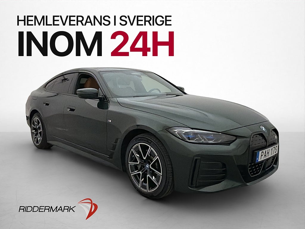 BMW i4 eDrive40 Gran Coupé 340hk M Sport HiFi Laser 360 Drag