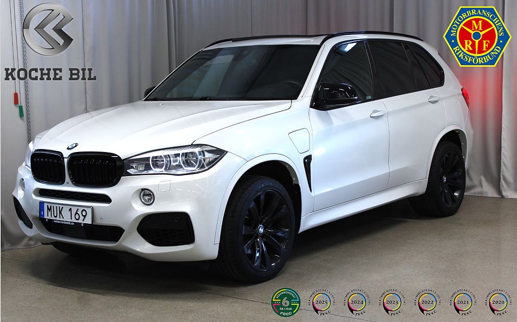 BMW X5 xDrive40e 313HK, Drag, M-Sport, Pano, 360, 3.99% Ränt