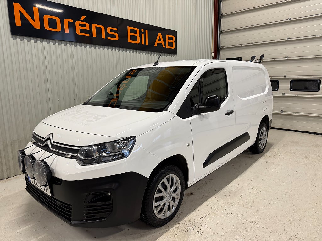 Citroën Berlingo BlueHDi 3-SITS L2 LÅNG MOD VÄLSKÖTT!!