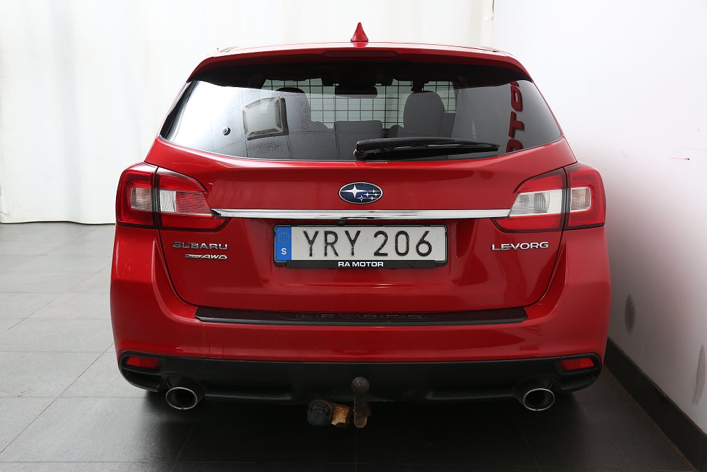 Subaru Levorg 1,6 170hk GT-S 4WD Aut Skinn 1ägare Motorv Drag 2018