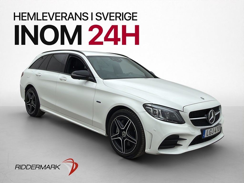 Mercedes-Benz C 300 de AMG Night Cockpit Burmester Värmare