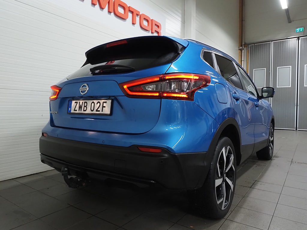 Nissan Qashqai 1.3 DIG-T DCT 158hk Tekna Drag 360° Navi Skinn 19" 2021