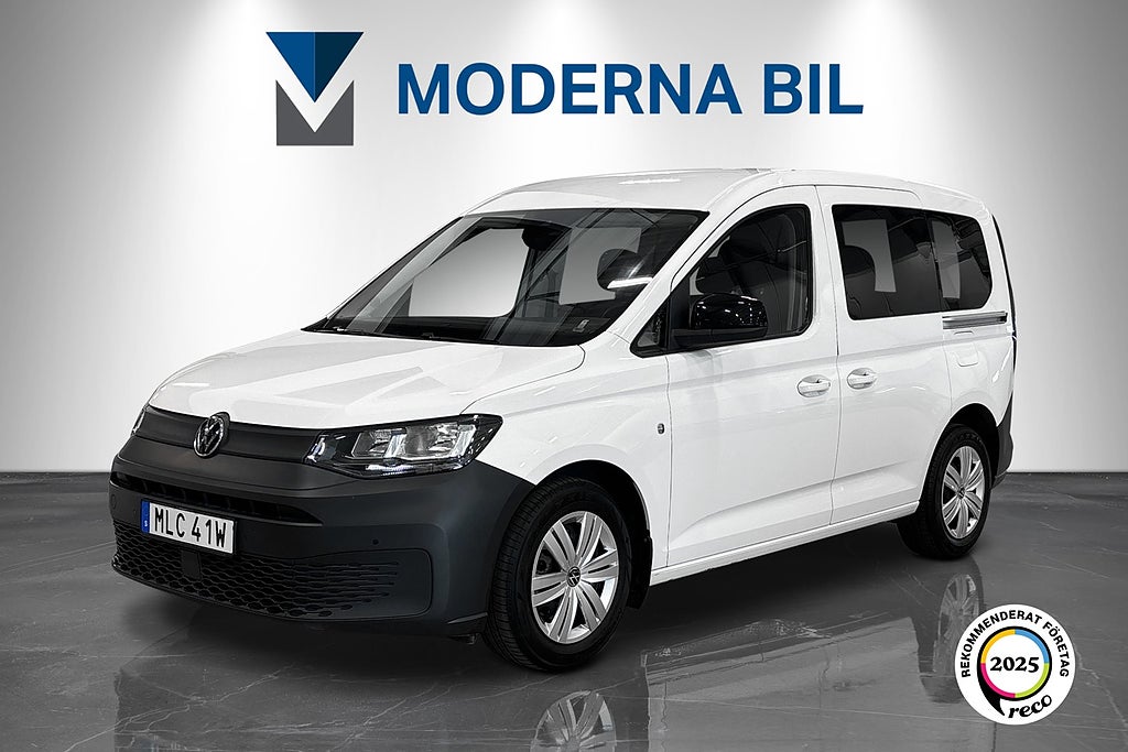 Volkswagen Caddy 2.0 TDI 122hk 5-sits Automat P-sensorer Euro 6 Moms