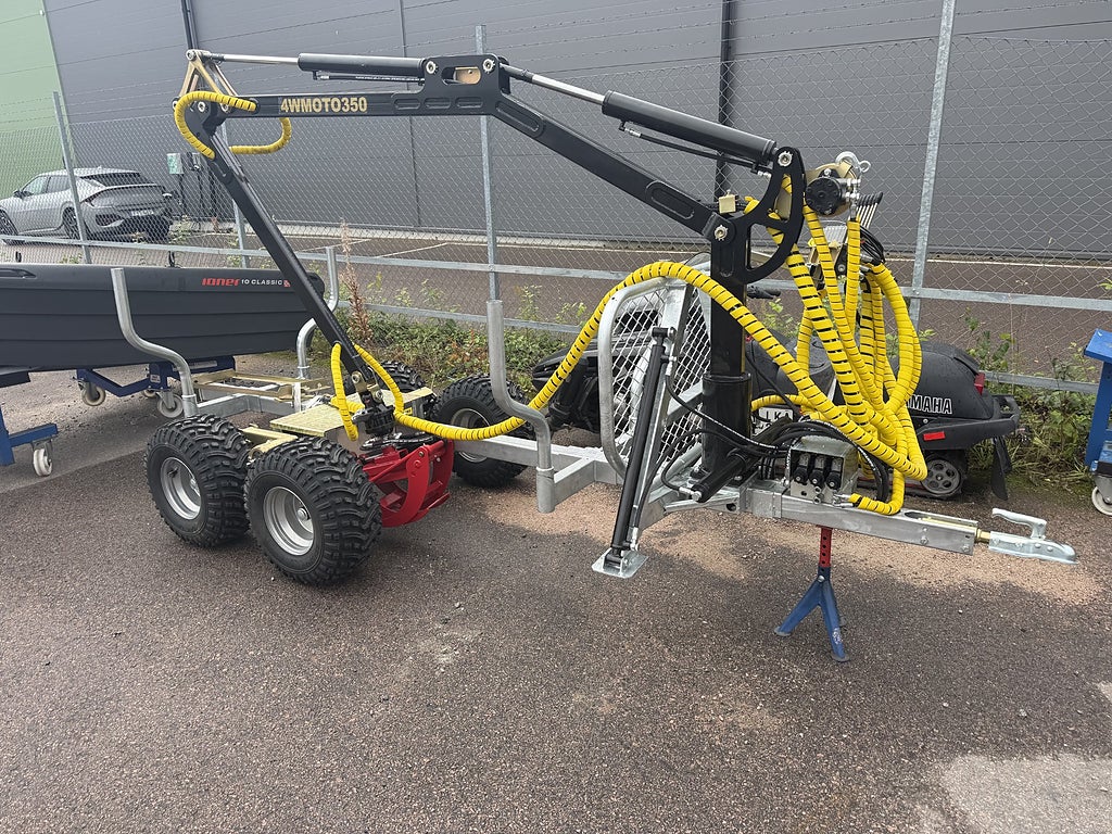 Yamaha Bronco Griplastarvagn 350-II Hydraulisk drivning och vinsch 