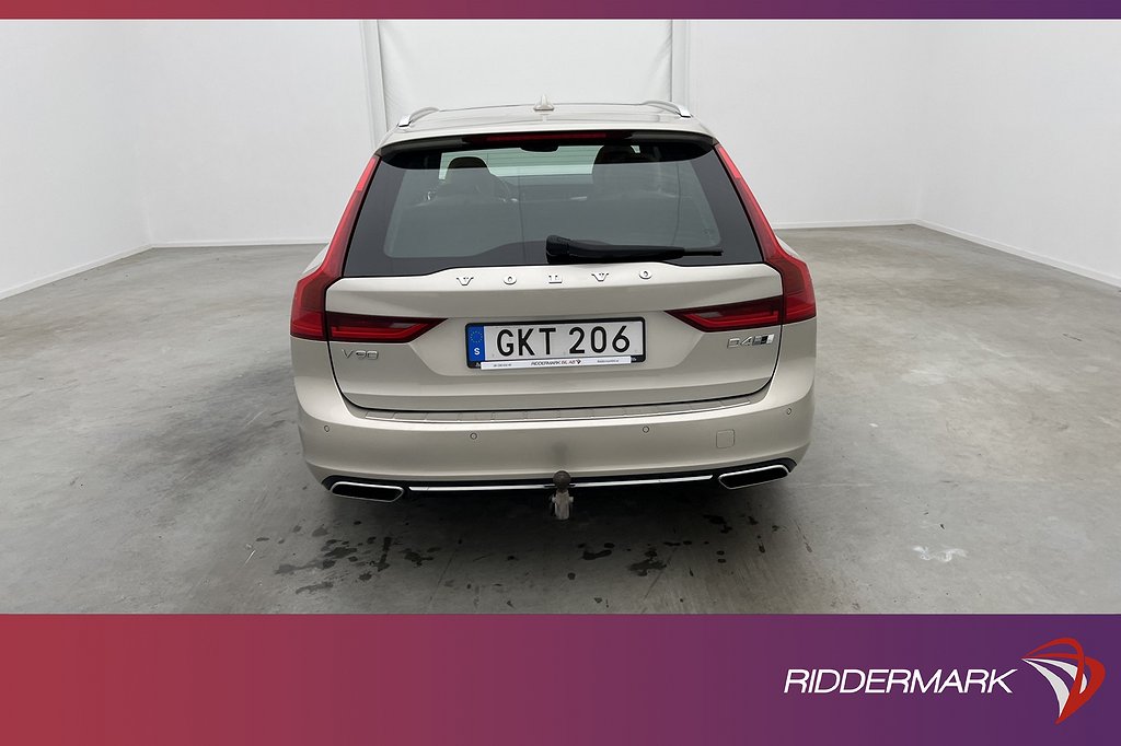 Volvo V90 D4 200hk AWD Inscription D-Värm VOC Pano 360° Navi