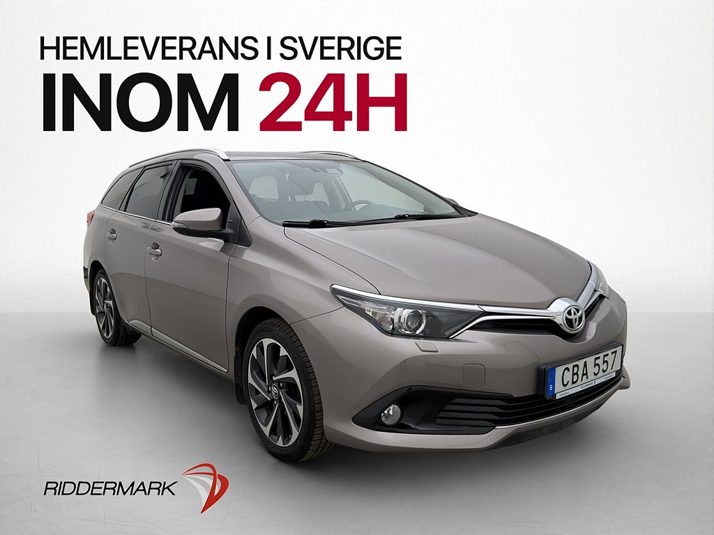 Toyota Auris 116hk Active Plus Dragkrok Kamera Farthållare