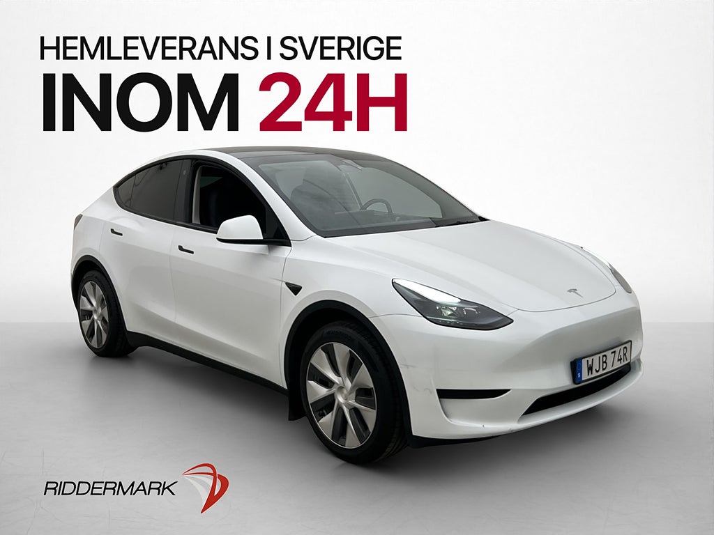 Tesla Model Y Standard Range Kamera Rattvärme Svensksåld